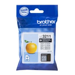 Brother LC-3211BK zwart inktcartridge