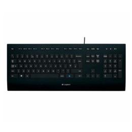 Logitech K280e toetsenbord USB zwart US-layout