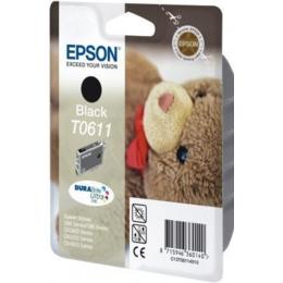 Epson T0611 DURABrite Ultra zwart inktcartridge