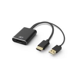 ACT HDMI naar DisplayPort adapter 4K@60Hz