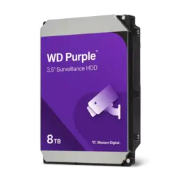 WD Purple 8TB Surveillance harde schijf WD85PURZ