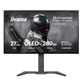 27" iiyama G-Master GOB2701QSC-B1 OLED USB/HDMI/DP Spks