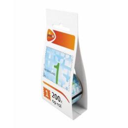 PostNL Postzegelrol Nederland waarde 1 (200 stuks)
