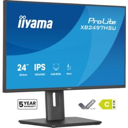 24" iiyama XB2497HSU-B1 LED IPS 4ms HDMI/DP/USB spks