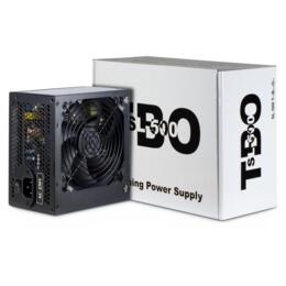 Inter-tech SL-500 TBO 500W voeding zwart