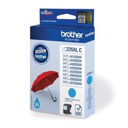 Brother LC-225C XL cyaan inktcartridge
