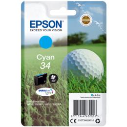 Epson 34 Singlepack cyaan inktcartridge