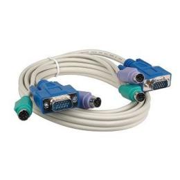 KVM kabel 1,5m PS/2 bulk