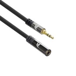 ACT High quality 3,5mm jack audio verlengkabel M/F 5m