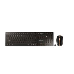 Cherry DW 9000 Slim draadloze oplaadbare desktop zwart