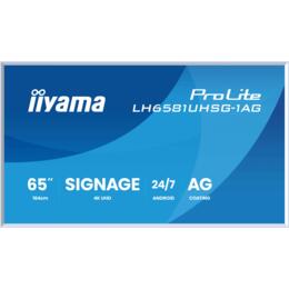 65" iiyama LH6581UHSG-1AG VA 4K UHD Digital signage display