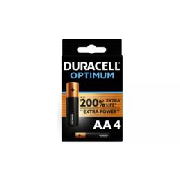 Duracell Optimum LR6 AA batterijen 4 stuks