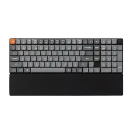Keychron PR64 siliconen polssteun (K17 Max & K17 Pro) zwart