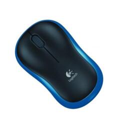 Logitech M185 draadloze muis blauw