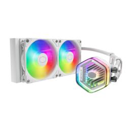 Cooler Master MasterLiquid 240 Atmos ARGB waterkoeling wit