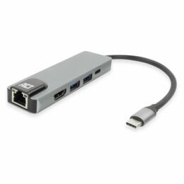 ACT AC7091 USB-C 4K HDMI PD passthrough docking station