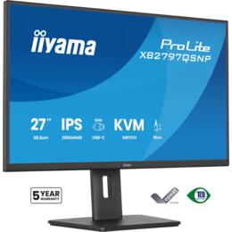 27" iiyama XB2797QSNP-B1 IPS spks USB/DP/HDMI/USB-C Dock