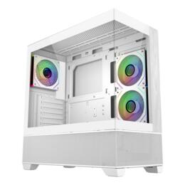 Cooler Master Elite 690 Wood behuizing wit