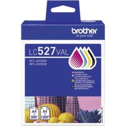 Brother LC527VAL zwart/cyaan/magneta/geel