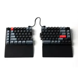 Keychron PR65 siliconen polssteun (Q11 split) zwart