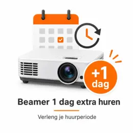 Beamer 1 dag extra huren - Meer info: Yorcom.nl/huren/beamer