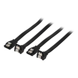 Asus SATA 3 datakabel set van 2  (2x haaks) 50cm