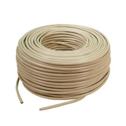 LogiLink witte CAT6 U/UTP kabel 100 meter op rol