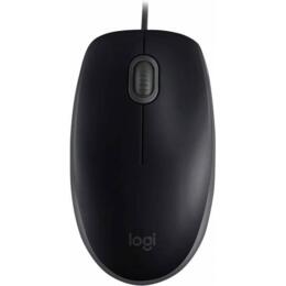 Logitech B110 Silent muis zwart