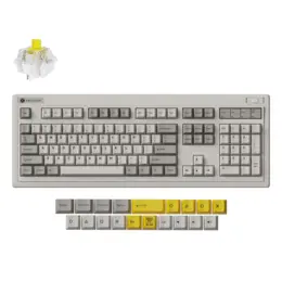 Keychron R6 Retro design draadloze toetsenbord banana switch