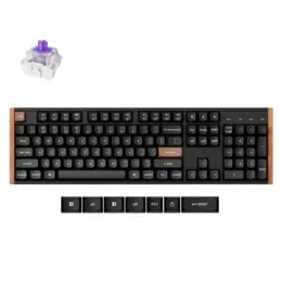 Keychron K10 HE Gaming toetsenbord Nebula special edi. zwart