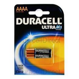Duracell Ultra AAAA batterijen 2 stuks - LR8D425
