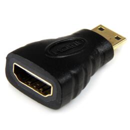 StarTech Mini HDMI naar HDMI 4K adapter F/M zwart