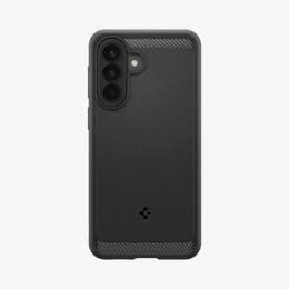 Spigen Rugged Armor Backcover tbv Samsung Galaxy A57 zwart