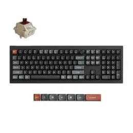 Keychron V6 Ultra 8K toetsenbord brown switch zwart