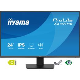 24" iiyama X2491HS-B1 LED IPS 1ms DP/HDMI Spk