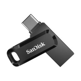 SanDisk Ultra Dual Drive Go 128GB zwart