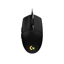 Logitech G102 LightSync gaming muis zwart