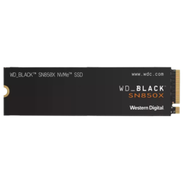 WD Black SN850X NVMe 2TB Gaming SSD M.2 WDS200T2X0E