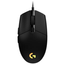 Logitech G203 LightSync gaming muis zwart