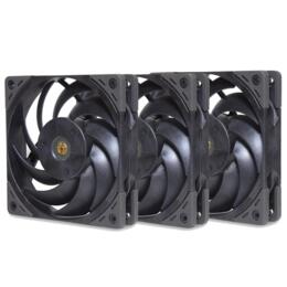 Scythe Grand Tornado 120mm 3000RPM ventilator zwart 3-pack