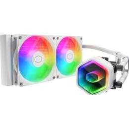 Cooler Master MasterLiquid 240 Core II ARGB waterkoeling wit