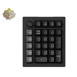 Keychron V0 Ultra 8K numeriek pad Silk POM banana switch