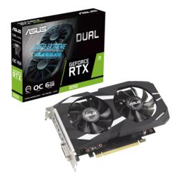 Asus Dual GeForce RTX 3050 OC Edition 6GB GDDR6 Videokaart