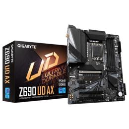 Gigabyte Z690 UD AX, DDR5, M.2, USB 3.2, DP, Soc 1700