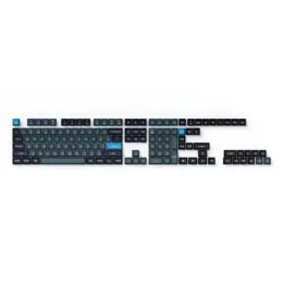 Keychron Double Shot KSA PBT Full set Keycap set grijs/blauw