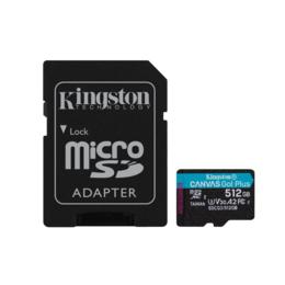 Kingston Canvas Go Plus 512GB microSDXC SDCG3/512GB