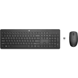HP 235 Business draadloze toetsenbord en muis zwart QWERTZU