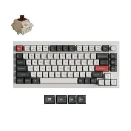 Keychron Q1 Ultra 8K toetsenbord Silk POM brown switch wit