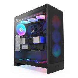 NZXT H7 Flow (2024) RGB behuizing zwart