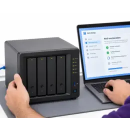 NAS gebruiksklaar maken – HDD’s en software installeren